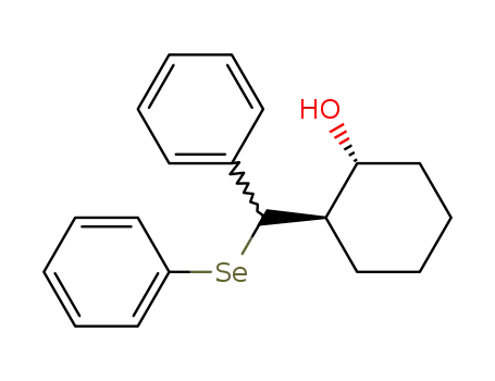 trans-2-<1-(Phenylseleno)benzyl>cyclohexanol