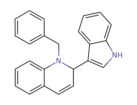 1-benzyl-2-(indol-3-yl)-1,2-dihydroquinoline