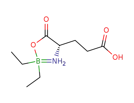 3-((S)-2,2-Diethyl-5-oxo-4,5-dihydro-3λ5,2λ5-[1,3,2]oxazaborol-4-yl)-propionic acid