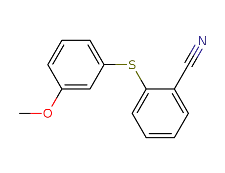 2-((3-methoxyphenyl)thio)benzonitrile