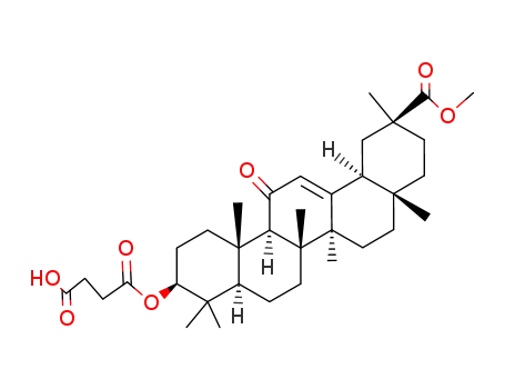 Methyl 3-O-(β-carboxypropionyl)-18α-glycyrrhetat