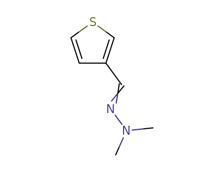 N,N-Dimethyl-N'-[1-thiophen-3-yl-meth-(E)-ylidene]-hydrazine