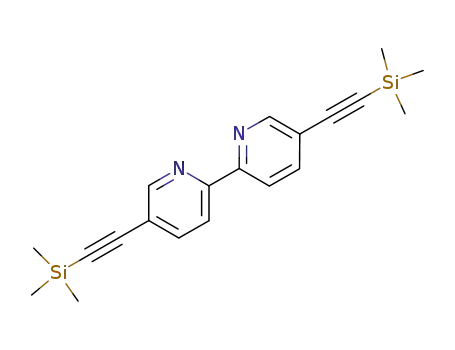 5,5'-bis((trimethylsilyl)ethynyl)-2,2'-bipyridine