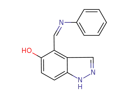4-phenyliminomethyl-1H-indazol-5-ol