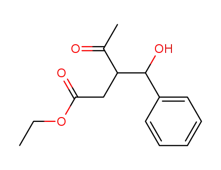 3-(hydroxy-phenyl-methyl)-4-oxo-pentanoic acid ethyl ester