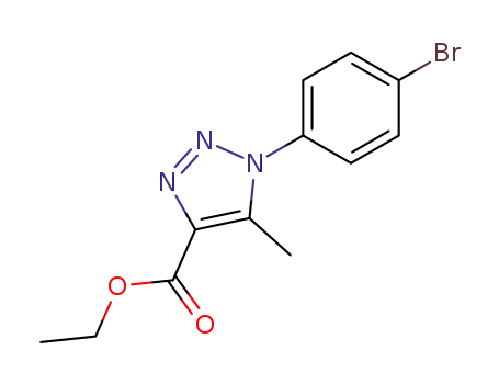 ethyl 1-(4-bromophenyl)-5-methyl-1H-1,2,3-triazole-4-carboxylate