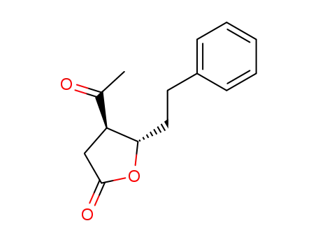 (4R,5S)-4-Acetyl-5-phenethyl-dihydro-furan-2-one