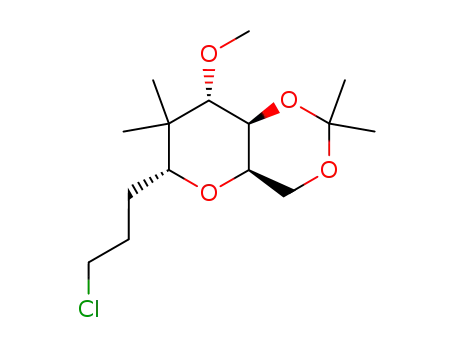 (1S,6R,8R,10S)-8-(3-Chloropropyl)-10-methoxy-3,3,9,9-tetramethyl-2,4,7-trioxabicyclo[4.4.0]decane
