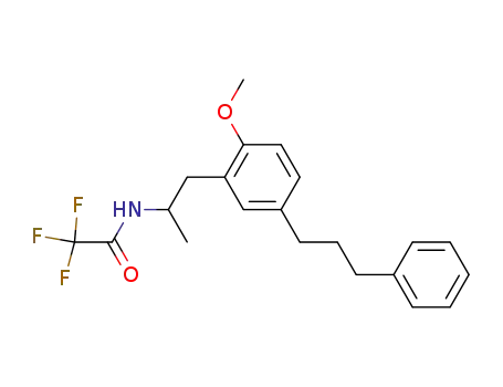 2,2,2-trifluoro-N-{2-[2-methoxy-5-(3-phenyl-propyl)-phenyl]-1-methyl-ethyl}-acetamide