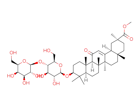 methyl β-D-galactopyranosyl-(1->4)-β-D-glucopyranosyl-3-O-18α-glycyrrhetinate