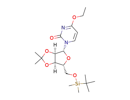 1-(5-O-tert-butyldimethylsilyl-2,3-O-isopropylidene-β-D-ribofuranosyl)-4-ethoxy-1H-pyrimidin-2-one