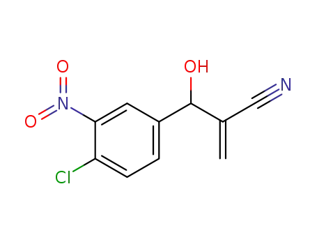 3-hydroxy-2-methylene-3-(4-chloro-3-nitrophenyl)propanenitrile