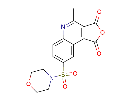4-methyl-8-(morpholin-4-ylsulfonyl)-furo[3,4-c]quinoline-1,3-dione