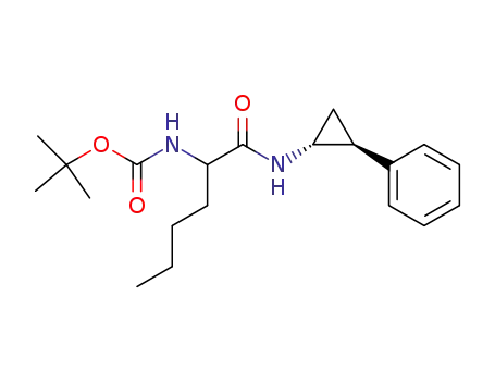 [1-((1R,2S)-2-Phenyl-cyclopropylcarbamoyl)-pentyl]-carbamic acid tert-butyl ester
