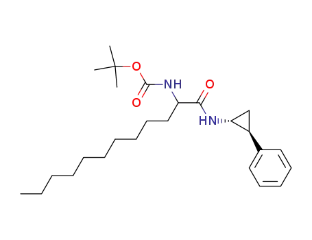 [1-((1R,2S)-2-Phenyl-cyclopropylcarbamoyl)-undecyl]-carbamic acid tert-butyl ester