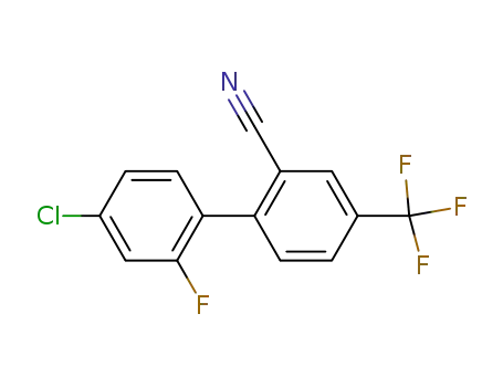 2-(4'-chloro-2'-fluorophenyl)-5-trifluoromethylbenzonitrile