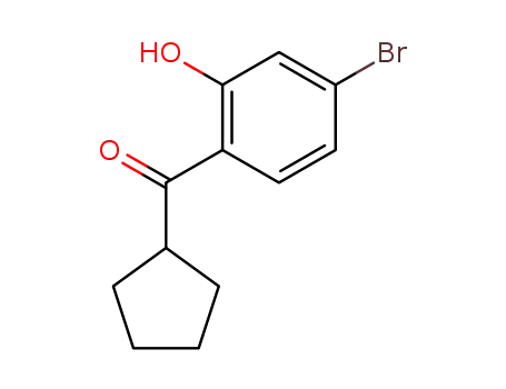 (4-Bromo-2-hydroxyphenyl)(cyclopentyl)methanone