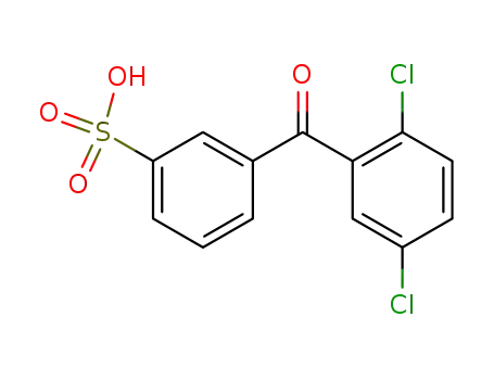 3-(2,5-dichloro-benzoyl)-benzenesulfonic acid