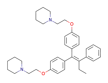 1,1-bis-[4-[2-(piperidin-1-yl)ethoxy]phenyl]-2-phenyl-1-butene