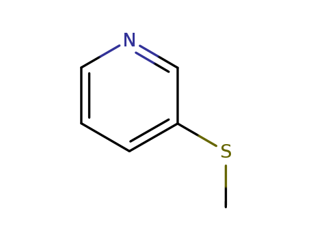 Pyridine,3-(methylthio)-