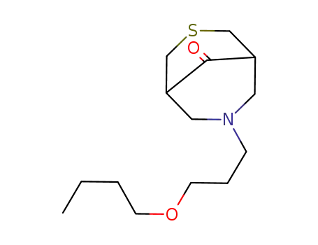 7-(3-butoxypropyl)-3-thia-7-azabicyclo[3.3.1]nonan-9-one