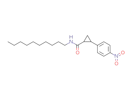 trans-N-decyl-2-(4-nitrophenyl)cyclopropanecarboxamide