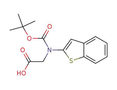 N-tert.-butoxycarbonyl-(3-benzothienyl)glycine