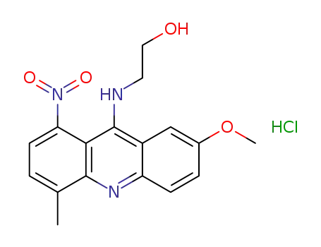 9-(2'-hydroxyethylamino)-7-methoxy-4-methyl-1-nitroacridine monohydrochloride