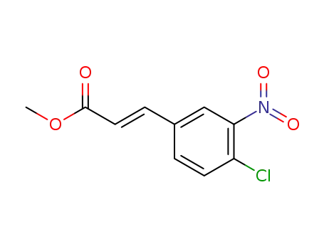 3-(4-chloro-3-nitrophenyl)acrylic acid methyl ester