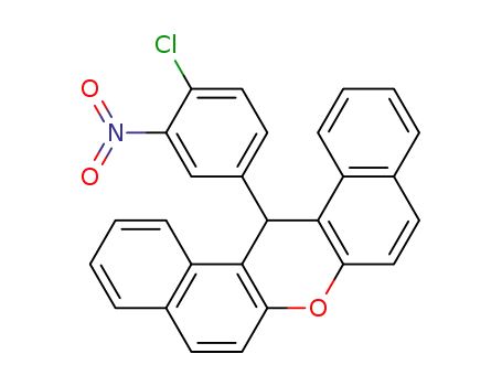 14-(4-chloro-3-nitrophenly)-14H-dibenxo[a,j]xanthene