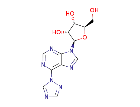 6-(1,2,4-triazol-1-yl)-9-(β-D-ribofuranosyl)purine
