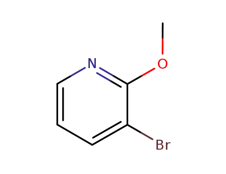 Molecular Structure of 13472-59-8 (3-Bromo-2-methoxypyridine)