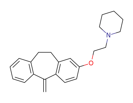 1-[2-(5-methylene-10,11-dihydro-5H-dibenzo[a,d]cyclohepten-2-yloxy)ethyl]piperidine