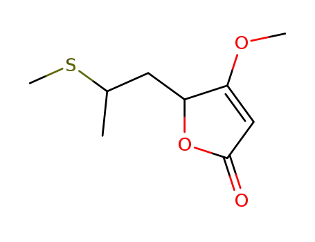 4-methoxy-5-(2-methyl-sulfanyl-propyl)-5H-furan-2-one