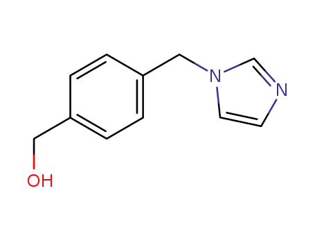 Molecular Structure of 103573-92-8 ([4-(1H-IMIDAZOL-1-YLMETHYL)PHENYL]METHANOL)