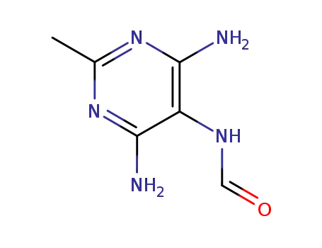 N-(4,6-diamino-2-methyl-pyrimidin-5-yl)-formamide