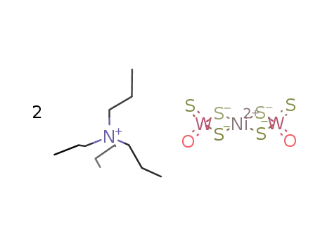 (Pr4N)2Ni(WOS3)2