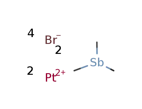 Pt2Br4(trimethylstibine)2