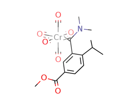 pentacarbonyl[(N,N-dimethylamino)(2-isopropyl-5-methoxycarbonylphenyl)carbene]chromium(0)