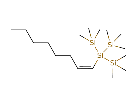 (Z)-1,1,1,3,3,3-hexamethyl-2-(oct-1-en-1-yl)-2-(trimethylsilyl)trisilane