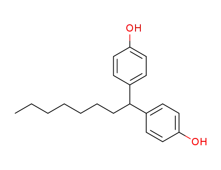 Molecular Structure of 1233-26-7 (p,p'-octylidenebisphenol)