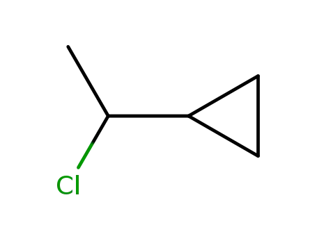 Molecular Structure of 10524-06-8 ((1-chloroethyl)cyclopropane)