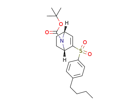 tert-butyl (1SR,4RS)-2-[(4-butylphenyl)sulfonyl]-7-azabicyclo[2.2.1]hepta-2-ene-7-carboxylate
