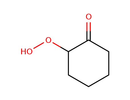 Molecular Structure of 50915-79-2 (Cyclohexanone, 2-hydroperoxy-)