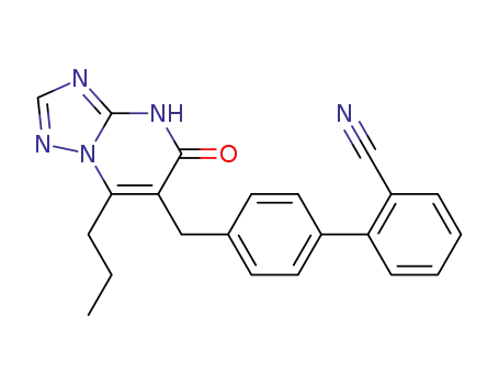 4'-[(5-oxo-7-propyl-4,5-dihydro[1,2,4]triazolo[1,5-a]pyrimidin-6-yl)methyl]biphenyl-2-carbonitrile