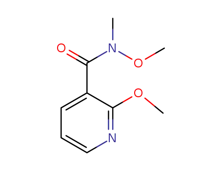 Molecular Structure of 926003-56-7 (3-Pyridinecarboxamide, N,2-dimethoxy-N-methyl-)