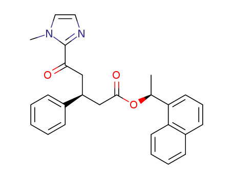 (1'S,3S)-1'-naphthylethyl-4-(1-methyl-1H-imidazolylcarbonyl)-3-phenylbutyrate
