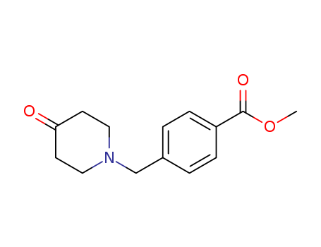 methyl 4-[(4-oxopiperidin-1-yl)methyl]benzoate