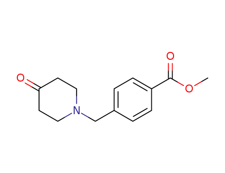 methyl 4-((4-oxopiperidin-1-yl)methyl)benzoate