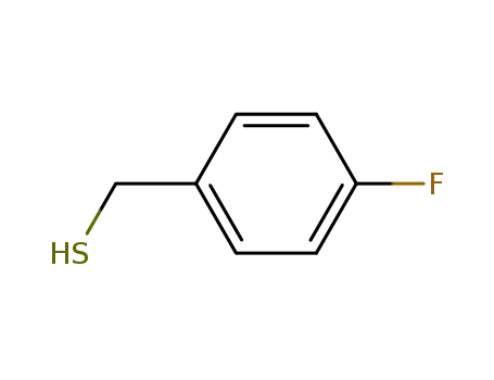 Molecular Structure of 15894-04-9 (4-Fluorobenzyl mercaptan)